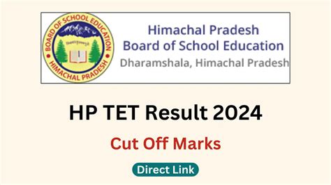 HP TET Result 2024, Download Link, Scorecard, Merit List.